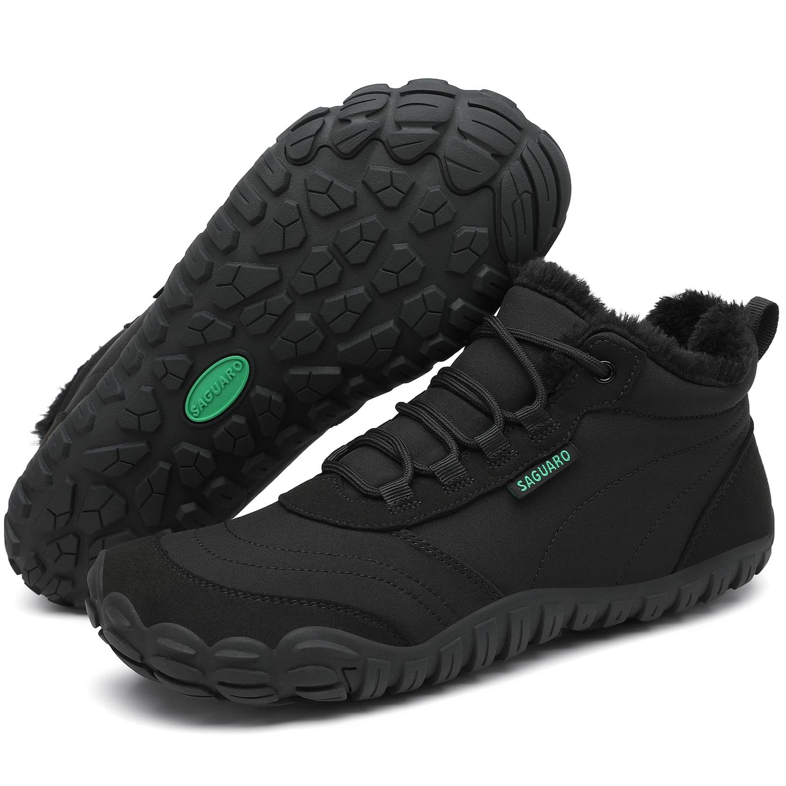 SAGUARO Barefoot Botas Invierno Unisex Cálido Resistente al Agua Botines Nieve pour Hombre Mujer Gr.36-46