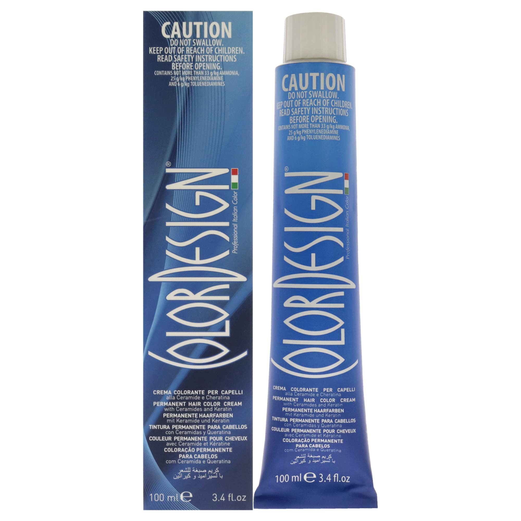 ColorDesign Permanent Hair Color - 1 Black Hair Color Unisex 3.4 oz