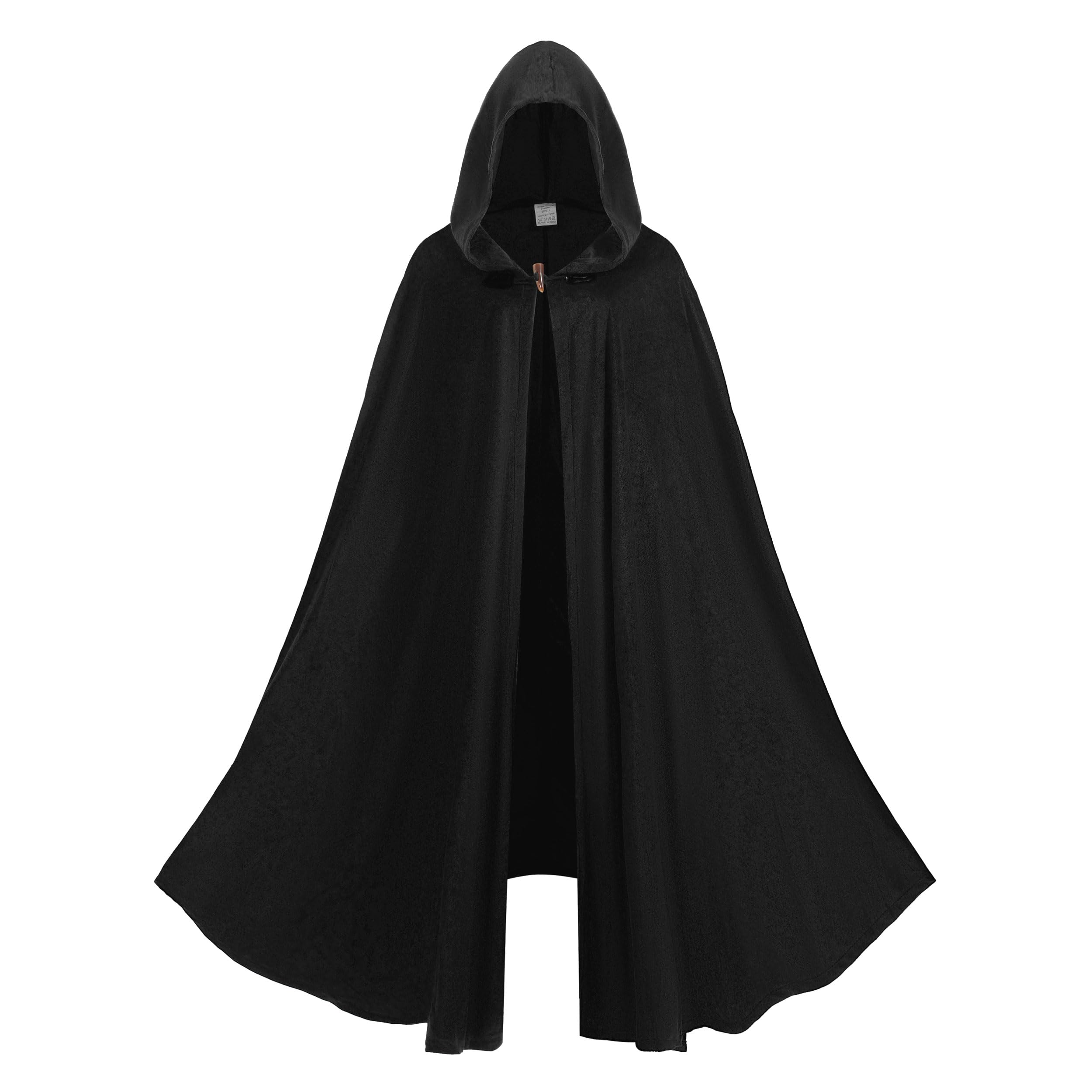 sightyoung Women Premium Velvet Short Cape, Renaissance Medieval Cape for Wedding Evening Party Halloween Daily Wear-picture-27