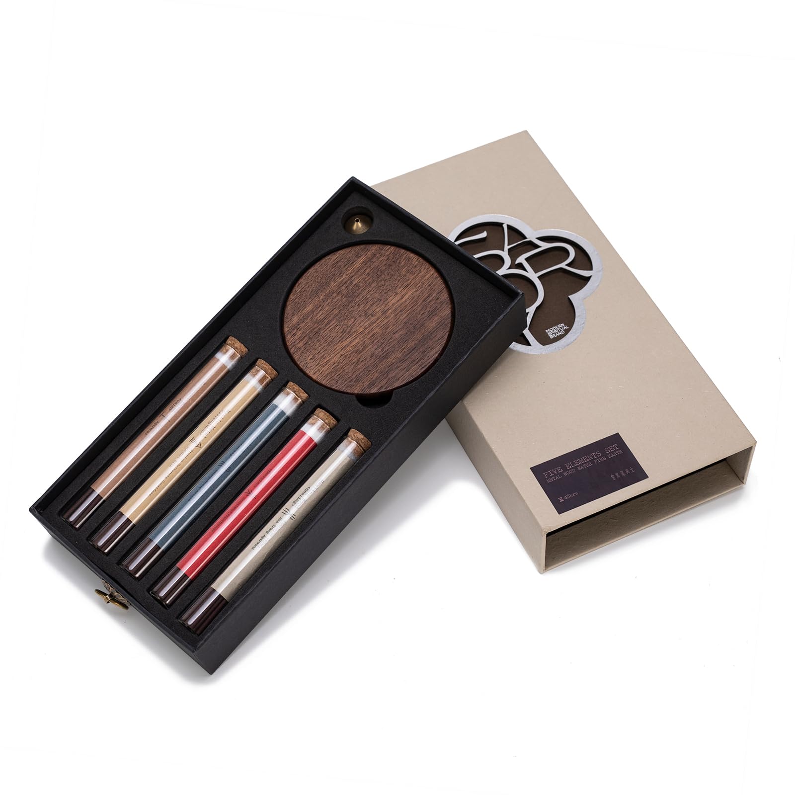 SATORY Encens cadeau - Aromathérapie naturelle (~ 170 bâtonnets + porte-encens) pour l'équilibre énergétique, nettoyage des chakras, harmonie Feng Shui, rituel de yoga/méditation, parfum d'intérieur