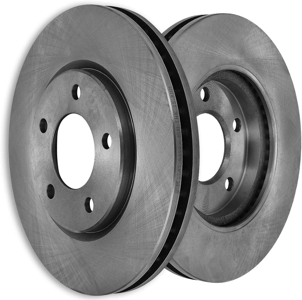 SCITOO Disc Brake Rotors Kits 53004 Front Vented Brake Rotors Fit For Chrysler For Town & Country 2001-2007,For Dodge For Caravan 2001-2007,For Dodge For Grand Caravan 2001-2007