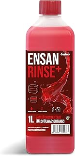 Enders Ensan Rinse+ Liquido wc quimico microbiológico 1 l - Liquido wc caravana para tanques de aguas residuales, aseos portátiles - liquido para wc quimico certificación Blauer Engel #4978