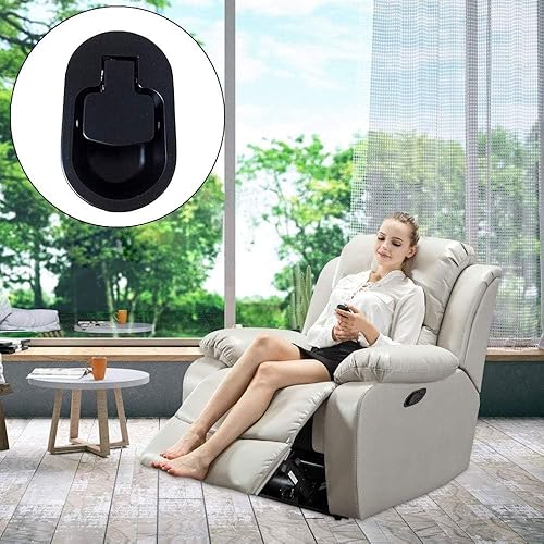 Miniatura 5 de Mango reclinable de metal de aluminio, piezas de repuesto fiables y resistentes para silla, sofá, solo mango