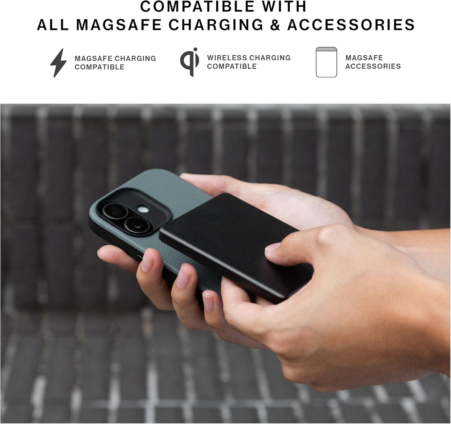 Native Union Active Case – MagSafe Compatible with Built-in Magnets – Rugged Design – Recycled Materials – Ultra-Durable Drop Protection up to 10ft / 3m for iPhone 17 Pro Max (Sandstone)