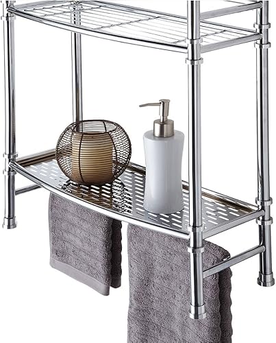 Miniatura 4 de Best Living No Tools - Estante para montaje en paredencimera, cromado