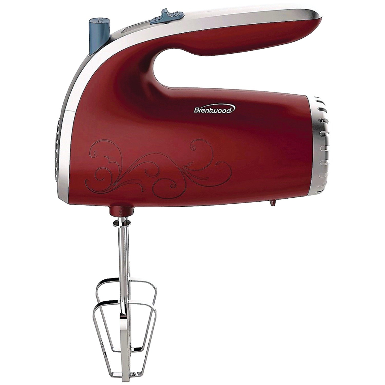 BrentwoodAppliances HM-48R 5-Speed Hand Mixer (Red), Plastic