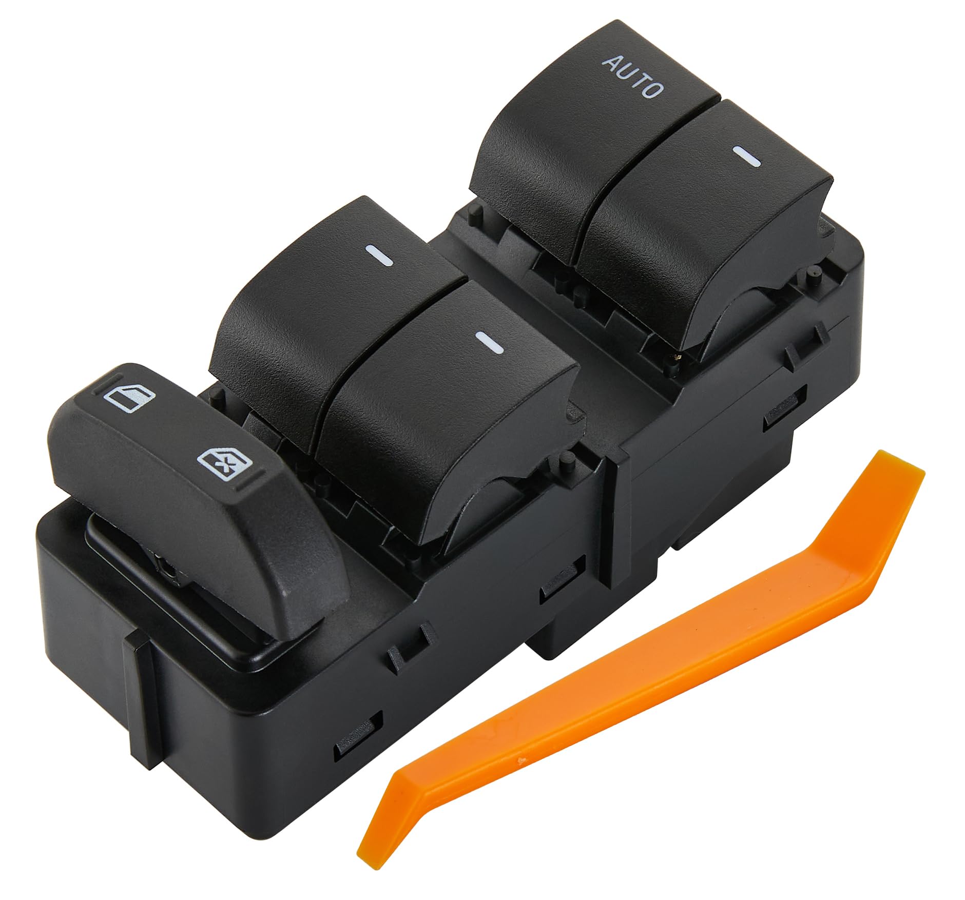 ZAPOSTS Power Window Switch Fits for Ford F-150 2009-2010,Driver Side Control Door vidrios Master Switch OEM 9L3Z-14529-AE, 9L3Z-14529-AD, 1 Auto 6+6