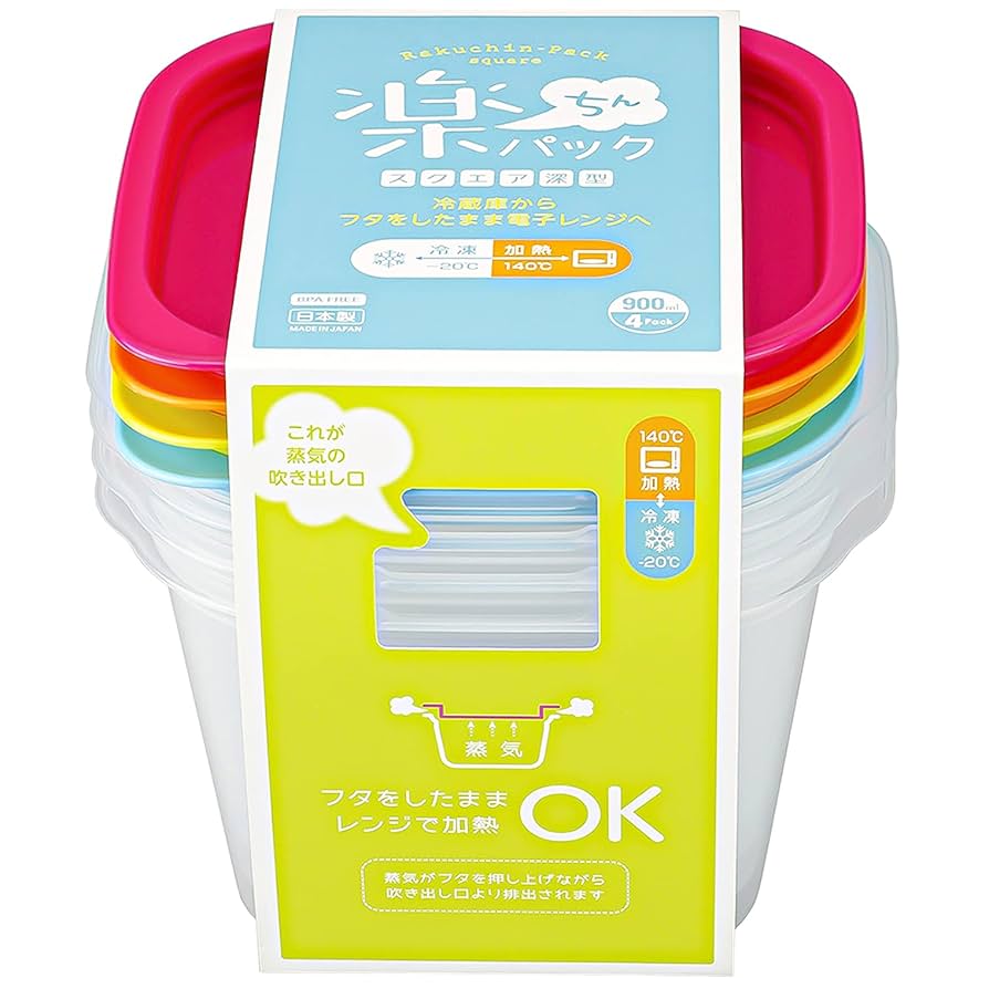 Amazon｜イノマタ化学(Inomata-K) 電子レンジ容器 楽ちんパック