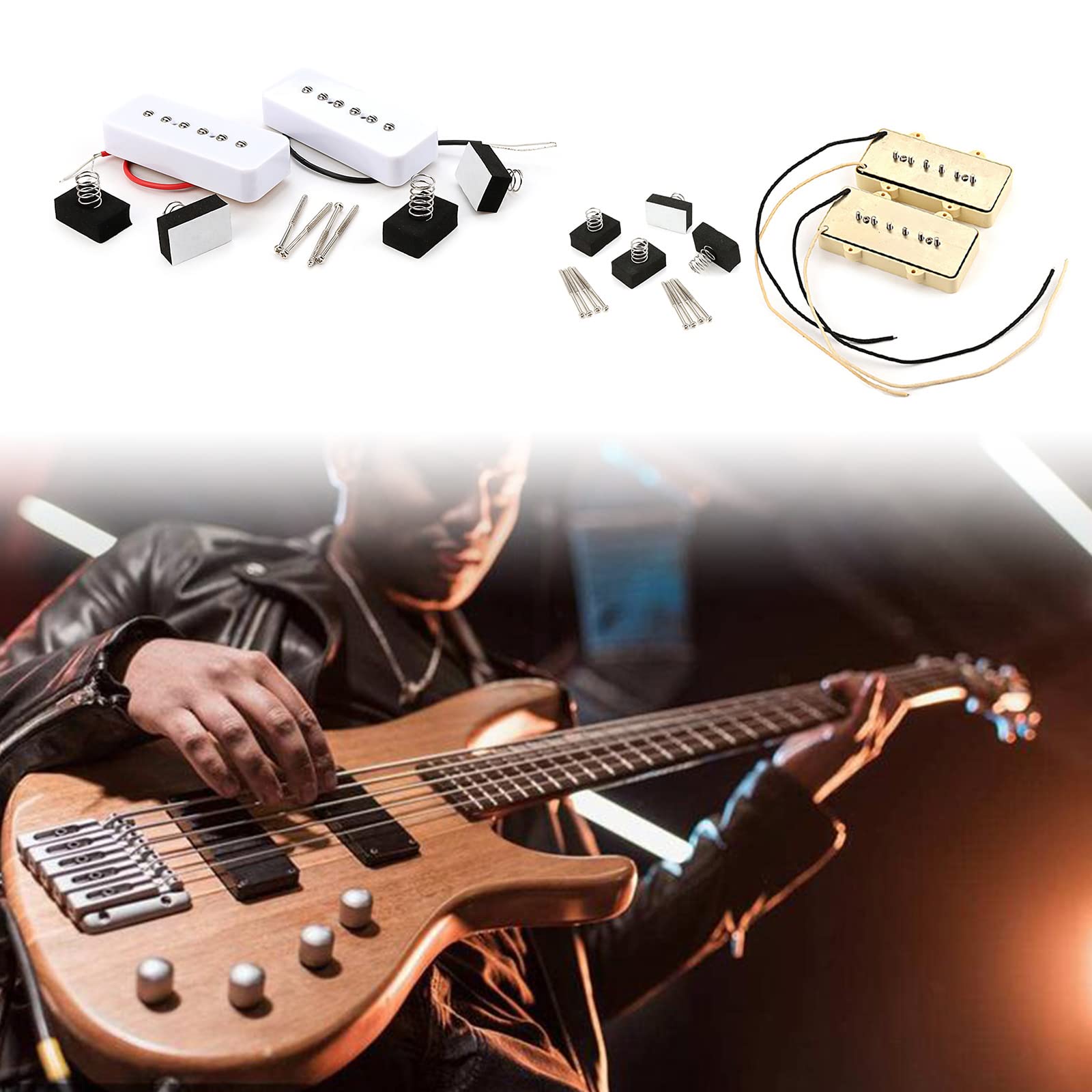 Amazon | ギターシングルコイルピックアップ交換用ヴィンテージギター