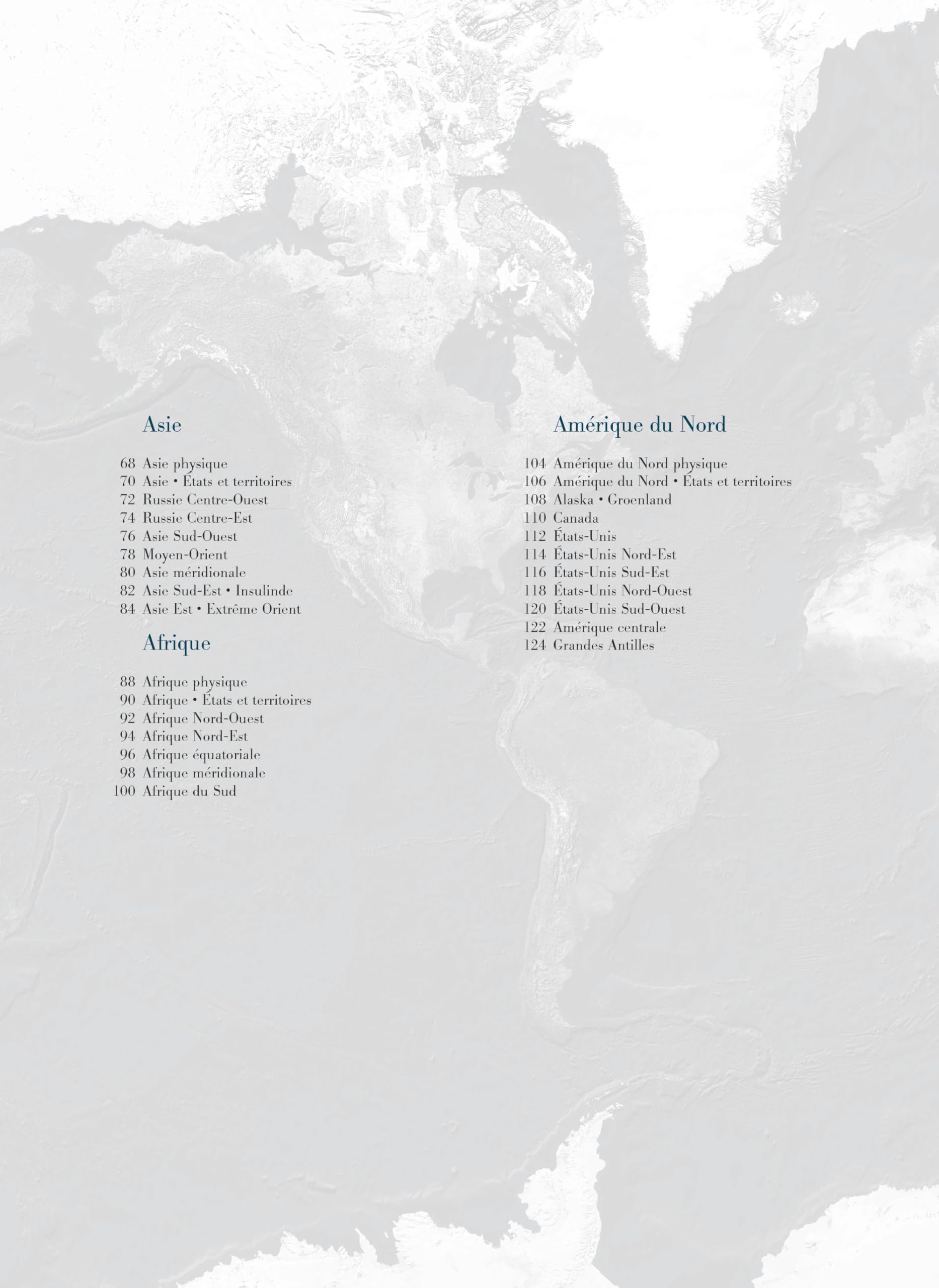 Le Nouvel atlas géographique du monde 6e ed