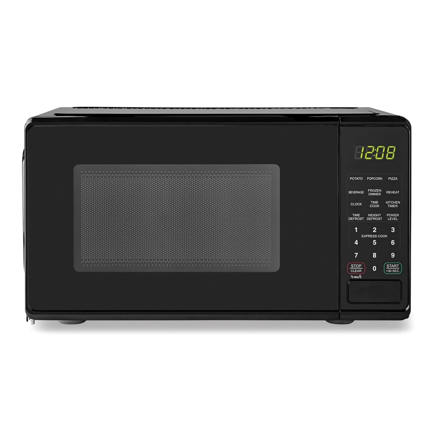0 7 cu ft Countertop Microwave Oven 700 Watts Color Black