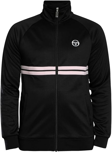Sergio Tacchini Dallas Track Top, Nero/Lilla Chiaro - 5