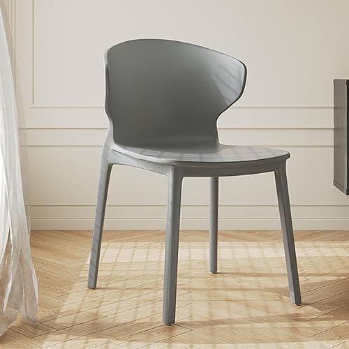 Sillas de comedor de cocina apilables, sillas de plástico, silla de cocina, silla de patio apilable para interiores, exteriores, restaurantes,