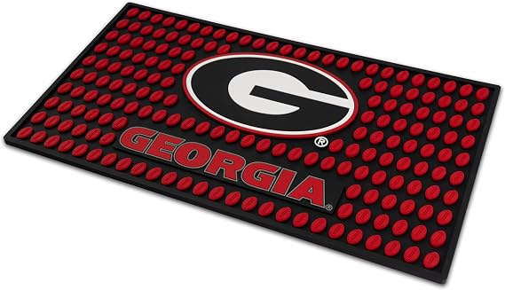 The Memory Company Officially Licensed Team Logo Bar Mat, University of Georgia