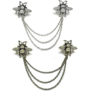 Fermagli Eleganti Per Sciarpa E Cardigan - Clip Con Decorazione Rosa, Per Matrimoni E Eventi - Foto 8