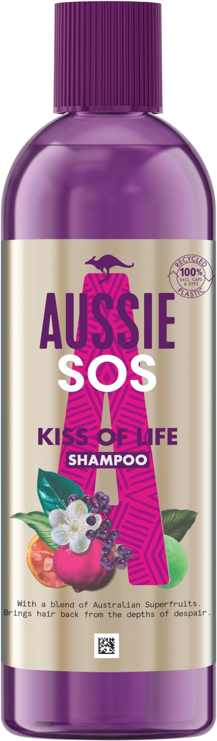 SOS Kiss of Life Shampoo for Dry, Damaged Hair, 290 ml