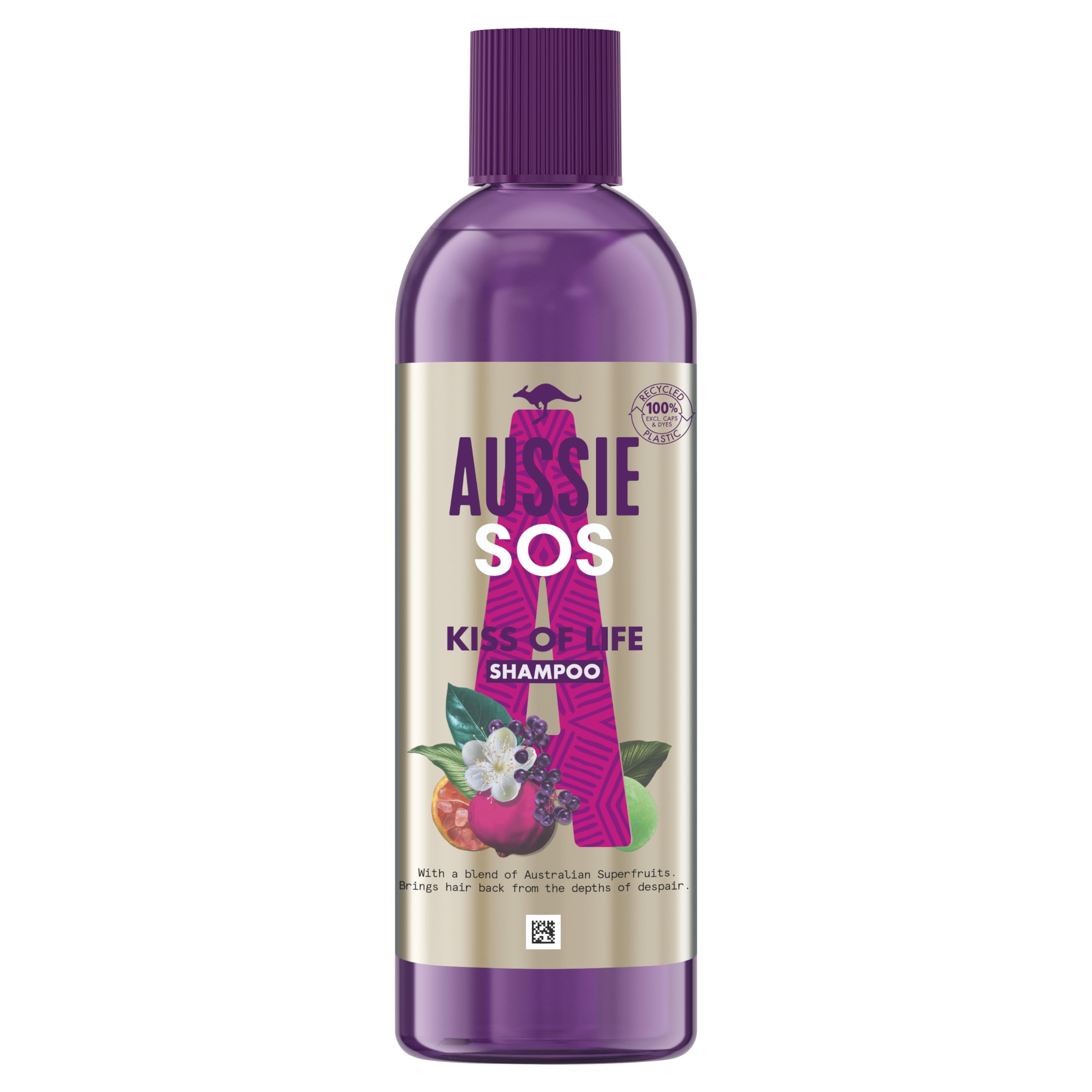 SOS Kiss of Life Shampoo for Dry, Damaged Hair, 290 ml