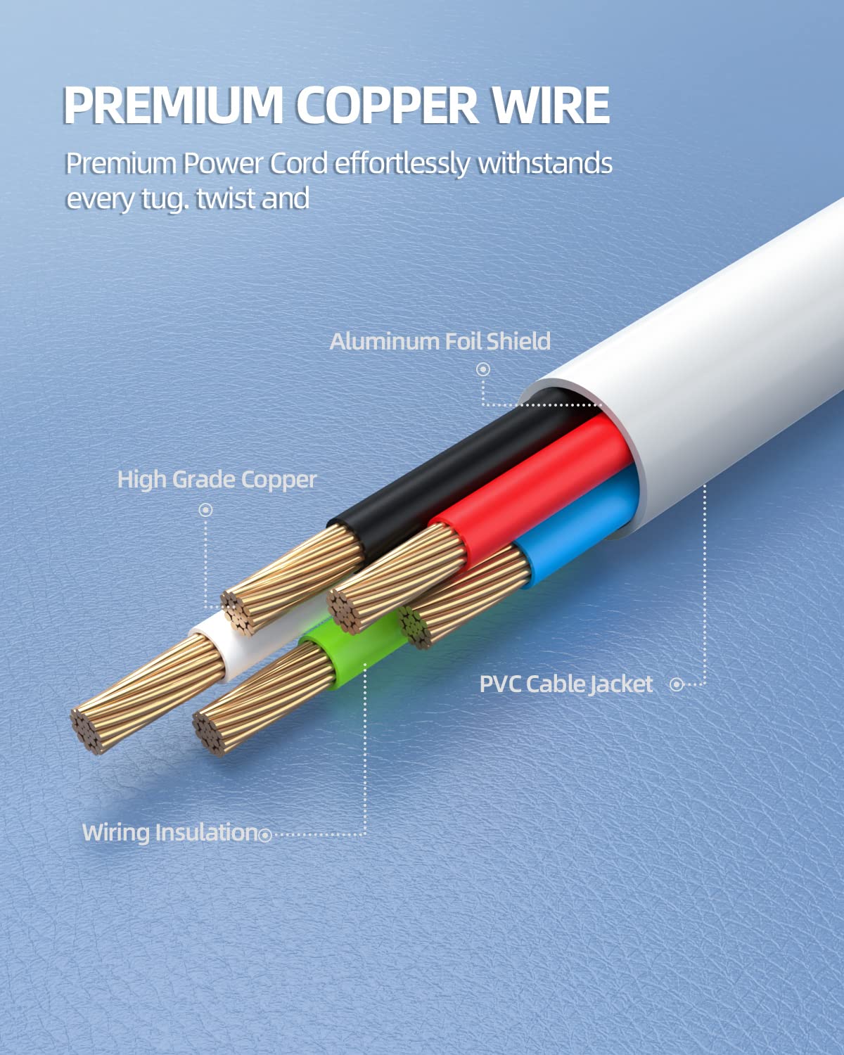 Cavo USB Ricarica Rapida Intrecciato 1/2/3m Per IPhone E IPad | Twinstar Nylon Resistente