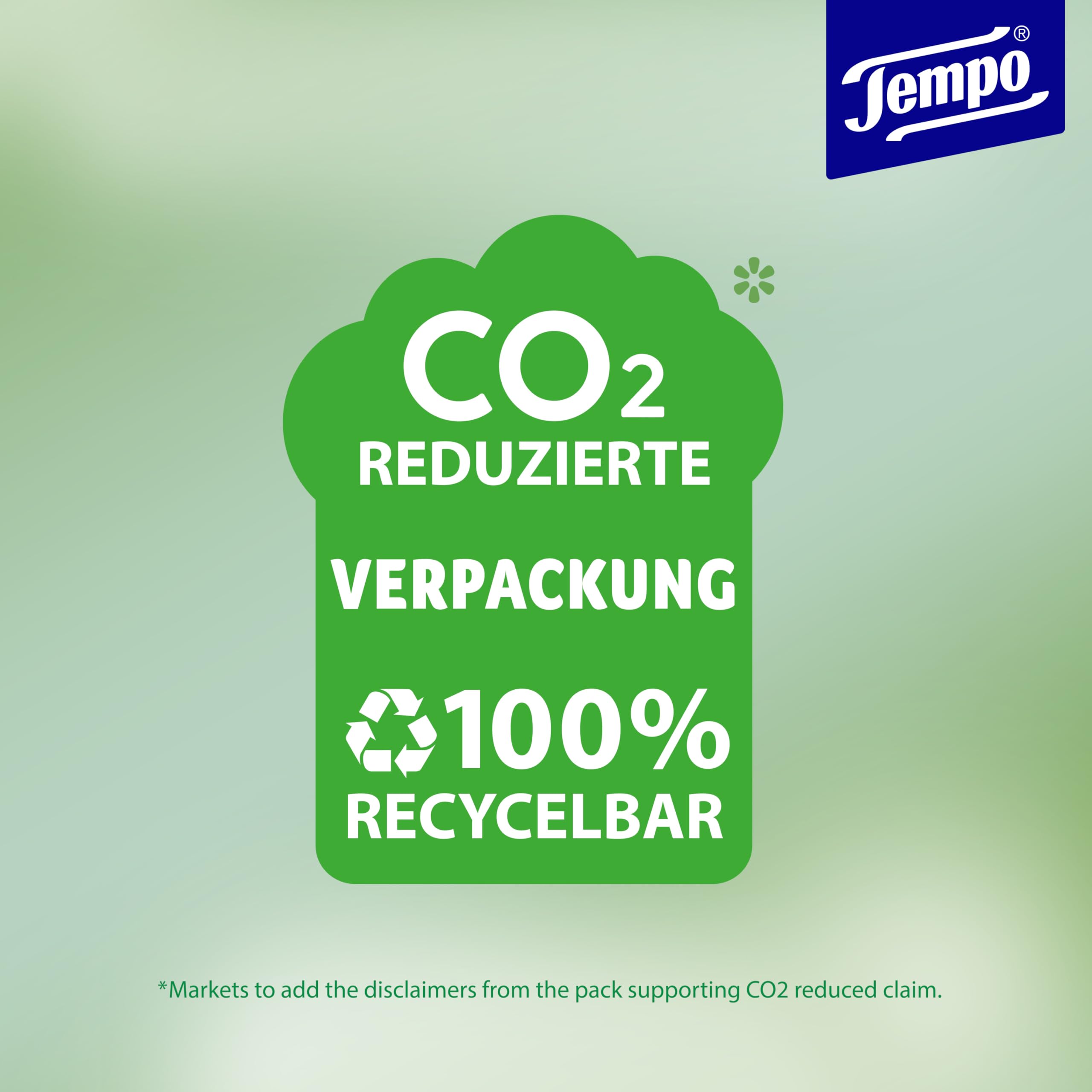 Tempo Toilettenpapier feucht Tempo Sanft Pflegend Trio-Pack (18 (6 x 3) Packungen x je 42 Blatt), Großpackung, 1 kg