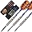 CUESOUL 28 Grams Tungsten Steel Tip Darts Set 95% Tungsten-28 Grams Tungsten Barrel