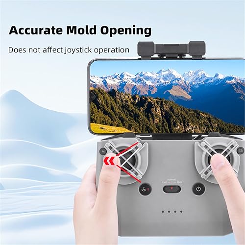 Miniatura 7 de Amortiguador basculante para DJI Mavic 3 / Air 2 / Air 2S / Mini 2 / Mini 3 Pro RC-N1 Control remoto mejora la estabilidad del control de mosca RC