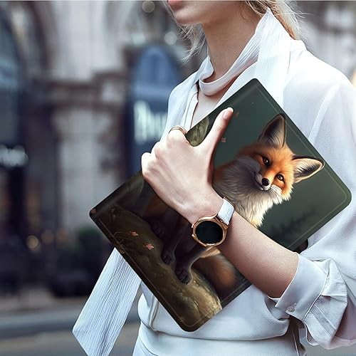 Vista 25 de Funda para Kindle de 6 pulgadas (11.ª generación, versión 2024/2022) delgada de piel sintética, ajustable, multiángulo, Smart Shell con función