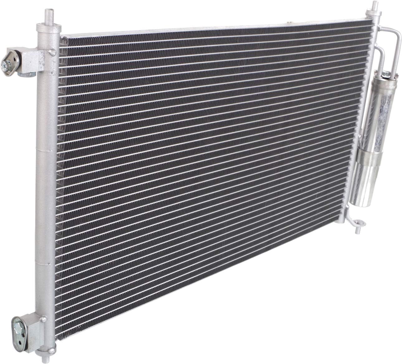 Kool-Vue A/C Condenser Compatible with 2009-2014 Nissan Cube, Fits 2007-2012 Nissan Versa With Receiver Drier Sedan NI3030163