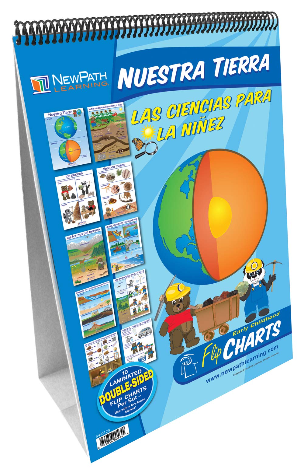 Flip chart éducatif espagnol Notre Terre Newpath Learning 34-0123 - 3