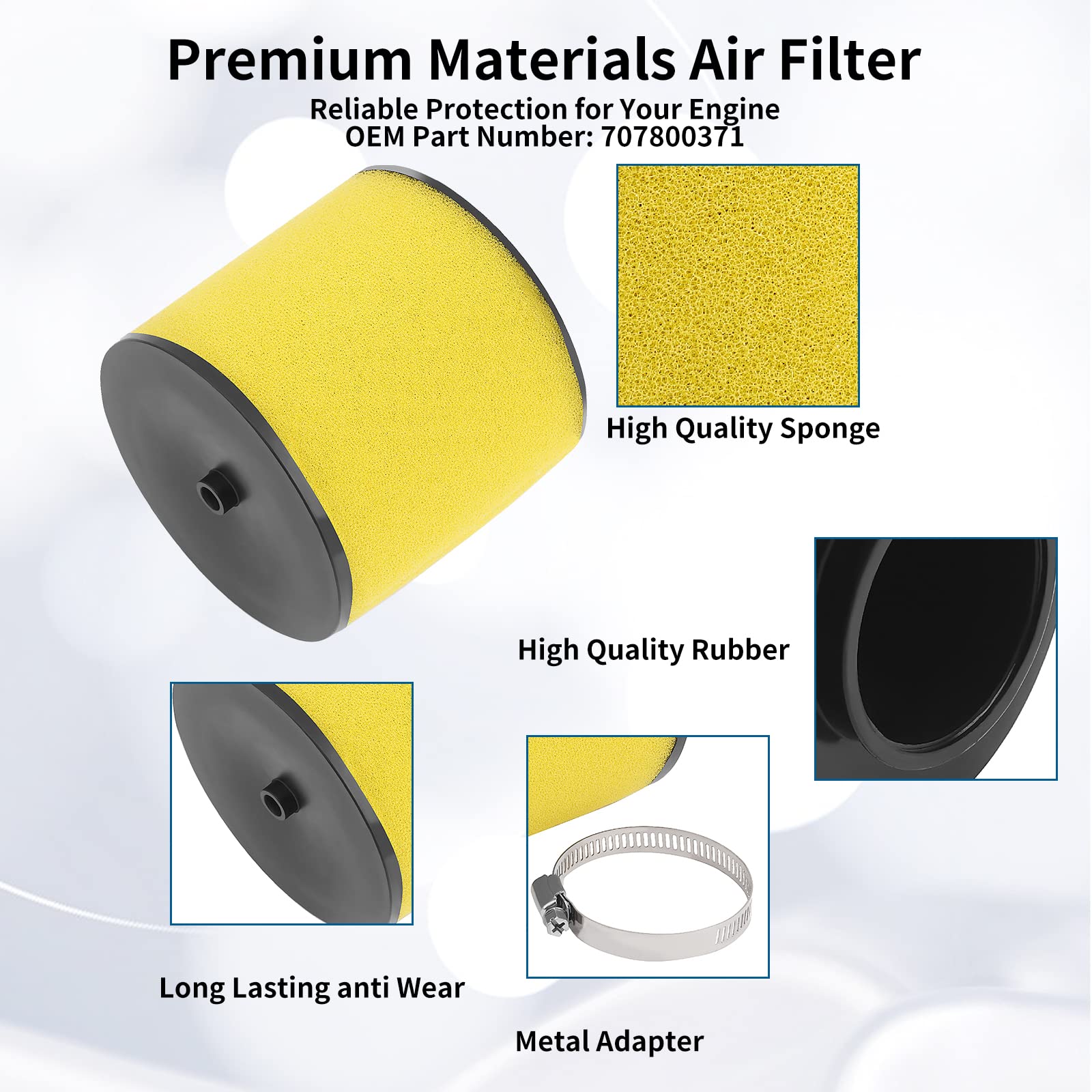 Amazon.com: JCKLW Air Filter 17254-HM8-000 Oil Filter Spark Plug