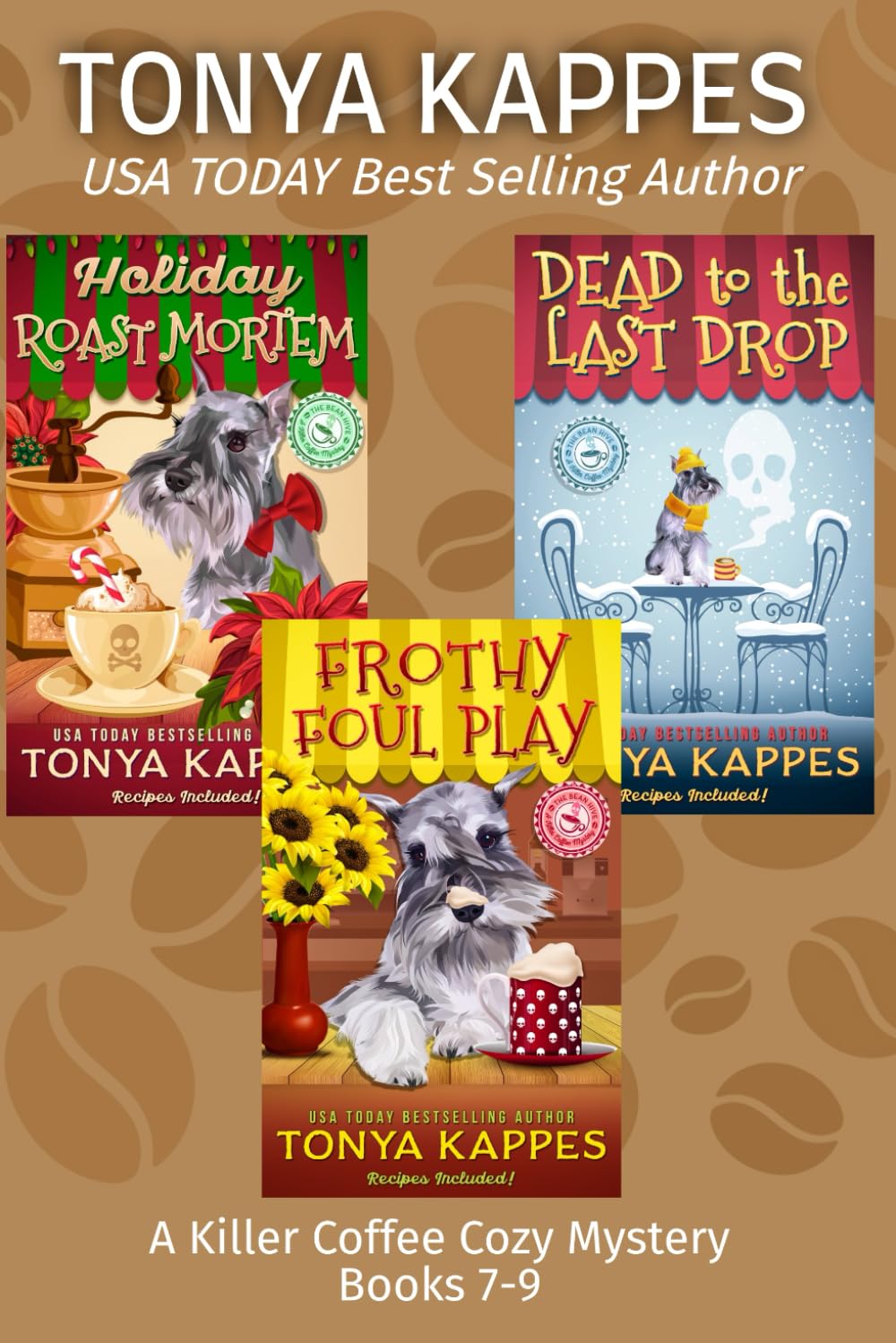 A Killer Coffee Mystery Series Books 7-9 (Tonya Kappes Books Cozy Mystery Collections)