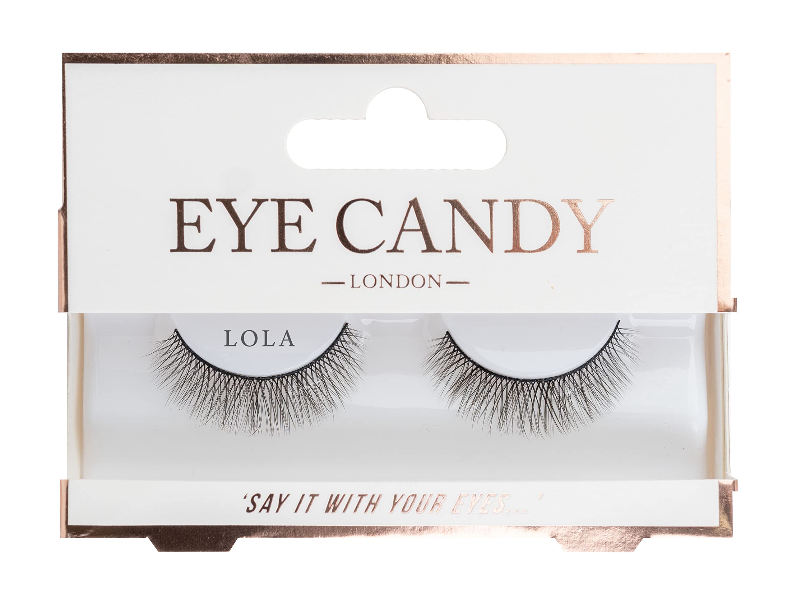 Eye Candy Signature Lash Collection - Lola, Black, 1 pair (Pack of 1)