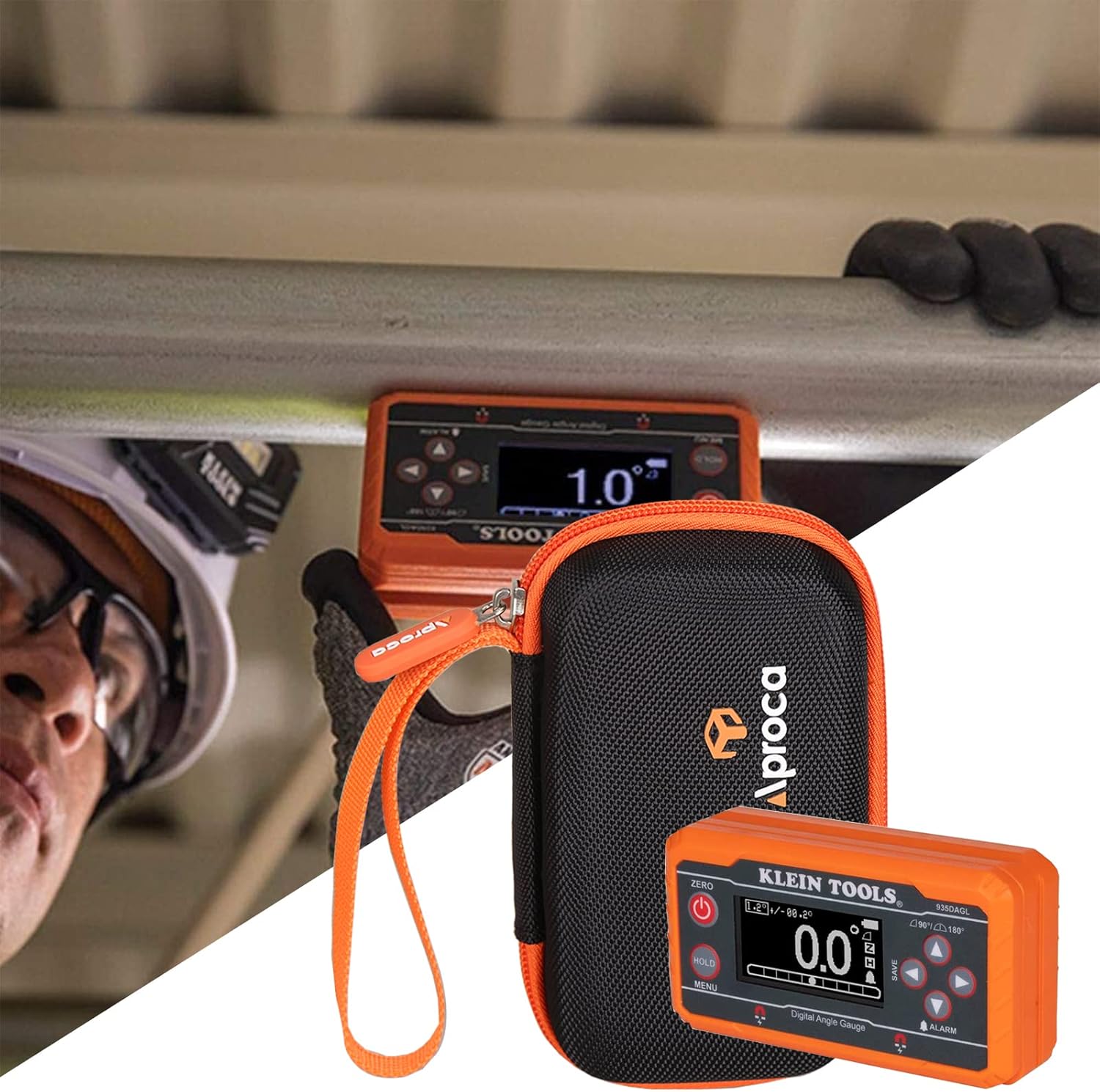 Aproca Hard Travel Storage Case, for Klein Tools 935DAGL Digital Level Angle Finder