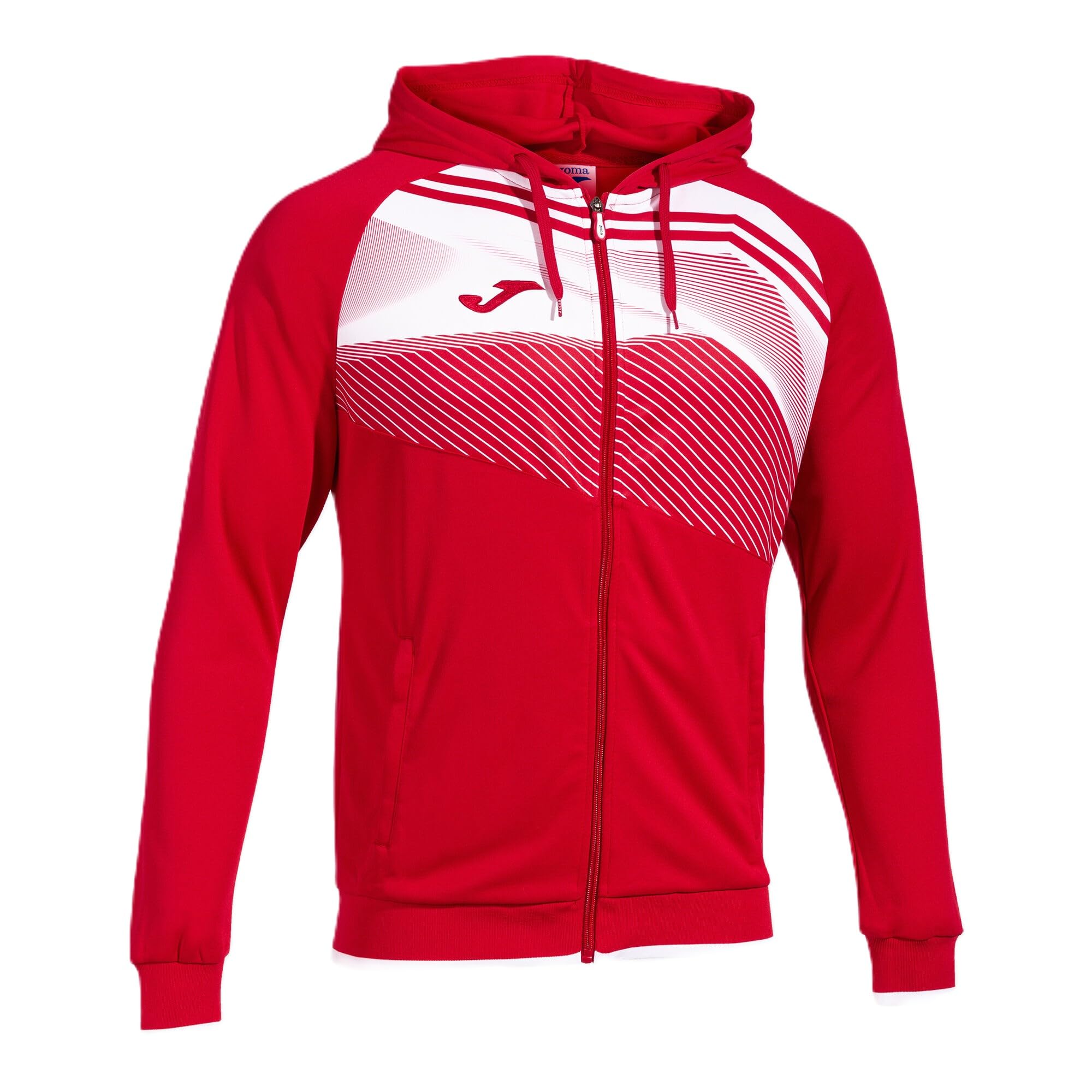 Joma Supernova II Jacket and Vest Cabal, Man, Mens, 101605.602, Red-White, 2XL