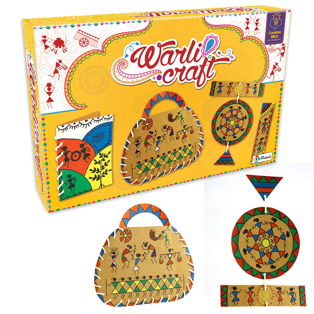 TOY FUN Warli Craft Art and Craft DIY Kit for Kids 5 Years and Above, Multicolor (B08SDN886K) Amazon Price History, Amazon Price Tracker