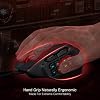 Redragon M811 Aatrox MMO Gaming Mouse, 15 Programmable Buttons Wired RGB Gamer Mouse w/Ergonomic Natural Grip Build, 10 Side Macro Keys, Software Supports DIY Keybinds & Backlit