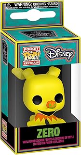 Funko Pop! Keychain: The Nightmare Before Christmas - Zero (Blacklight)