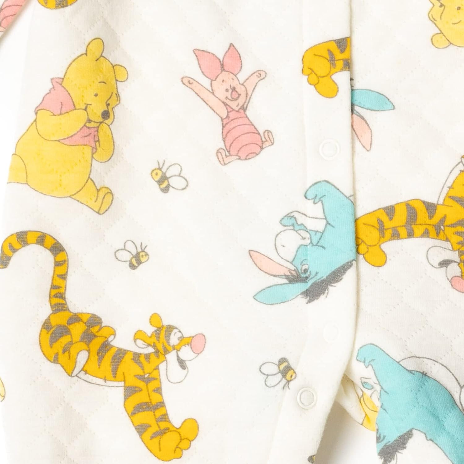 Miniatura 2 de Disney Winnie The Pooh Piglet Tigger - Overol acolchado de rizo francés para bebé