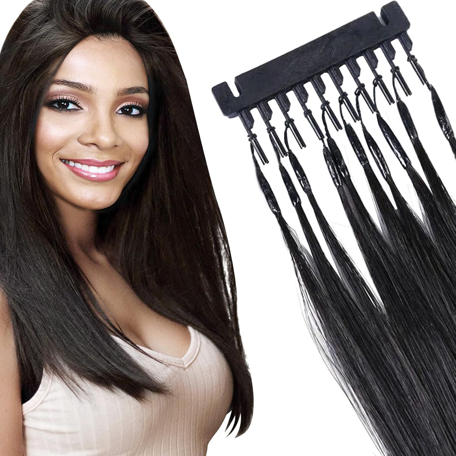 6D1 Hair Extensions Human Hair Bundles, First Generation