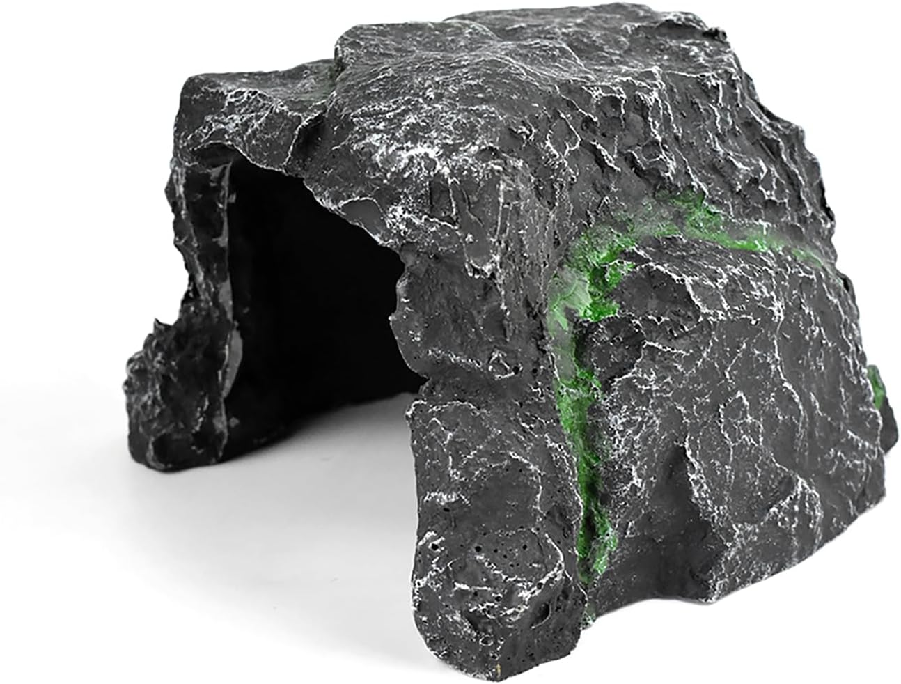 OMEM Reptile Hiding Large Cave Habitat Decorative Resin Pet Nest Turtle Lizard Dedicated Advanced Cave Shelter