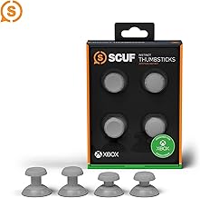 SCUF Instinct Interchangeable Thumbsticks Light Gray 4 Pack, Replacement Joysticks Only for SCUF Instinct Pro Performance Xbox Series X|S Controller - Xbox Series X;