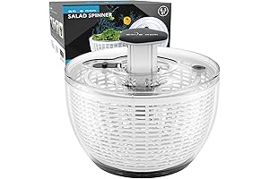 Smile mom Salad Spinner for Veggie Clean, Premium Quality Salad Spinner, High...