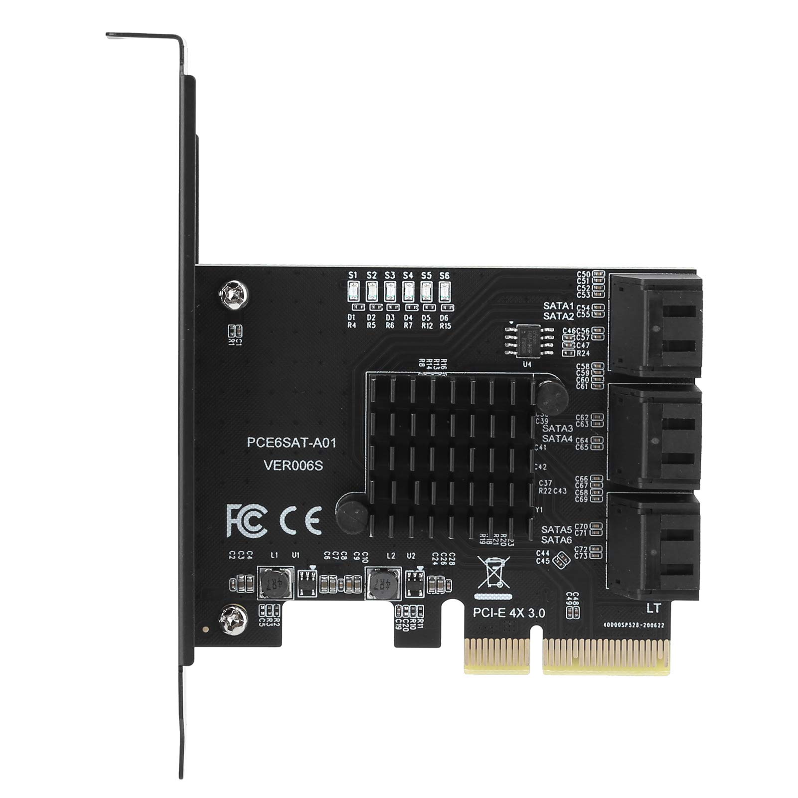 20ポート　sata 増設　拡張　SATA 6Gbps PCIe 拡張カード Amazon.co.jp: Mzhou JMB582 2ポートSATA PCIe 3.0拡張カード