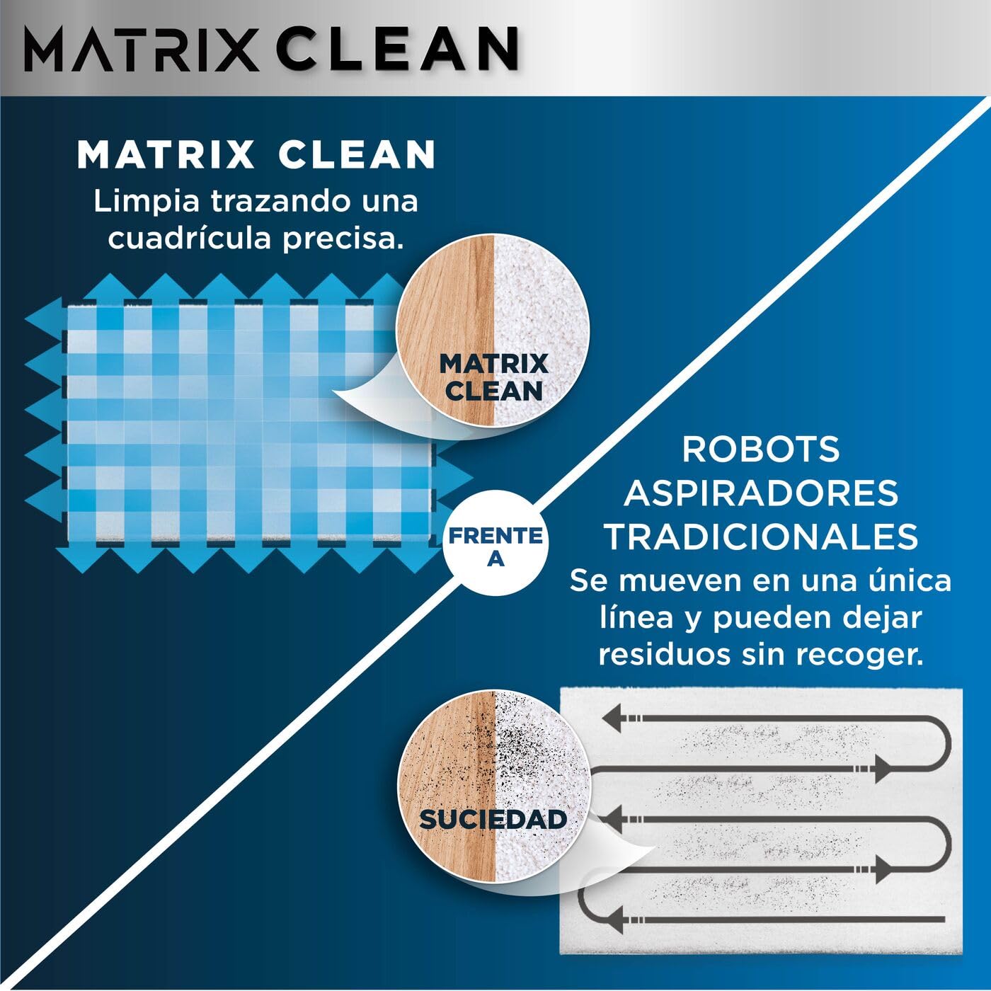 Shark Matrix Plus, Robot Aspirador y Mopa 2 en 1, Blanco, RV2620WAEUWH | Vaciado Automático, Mapeo LiDAR y Tecnología CleanEdge, para Alfombras, Suelos y Pelo de Mascotas, Autocarga, WiFi/App