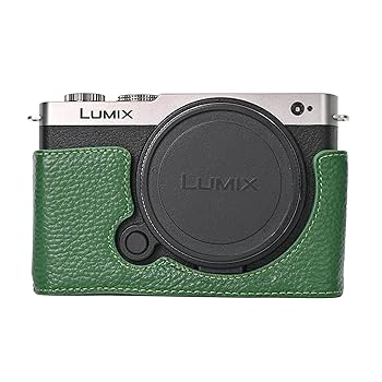本革 カメラケース パナソニック Panasonic S1H用 Amazon | kinokoo for PANASONIC LUMIX DC-S9 ハーフケース
