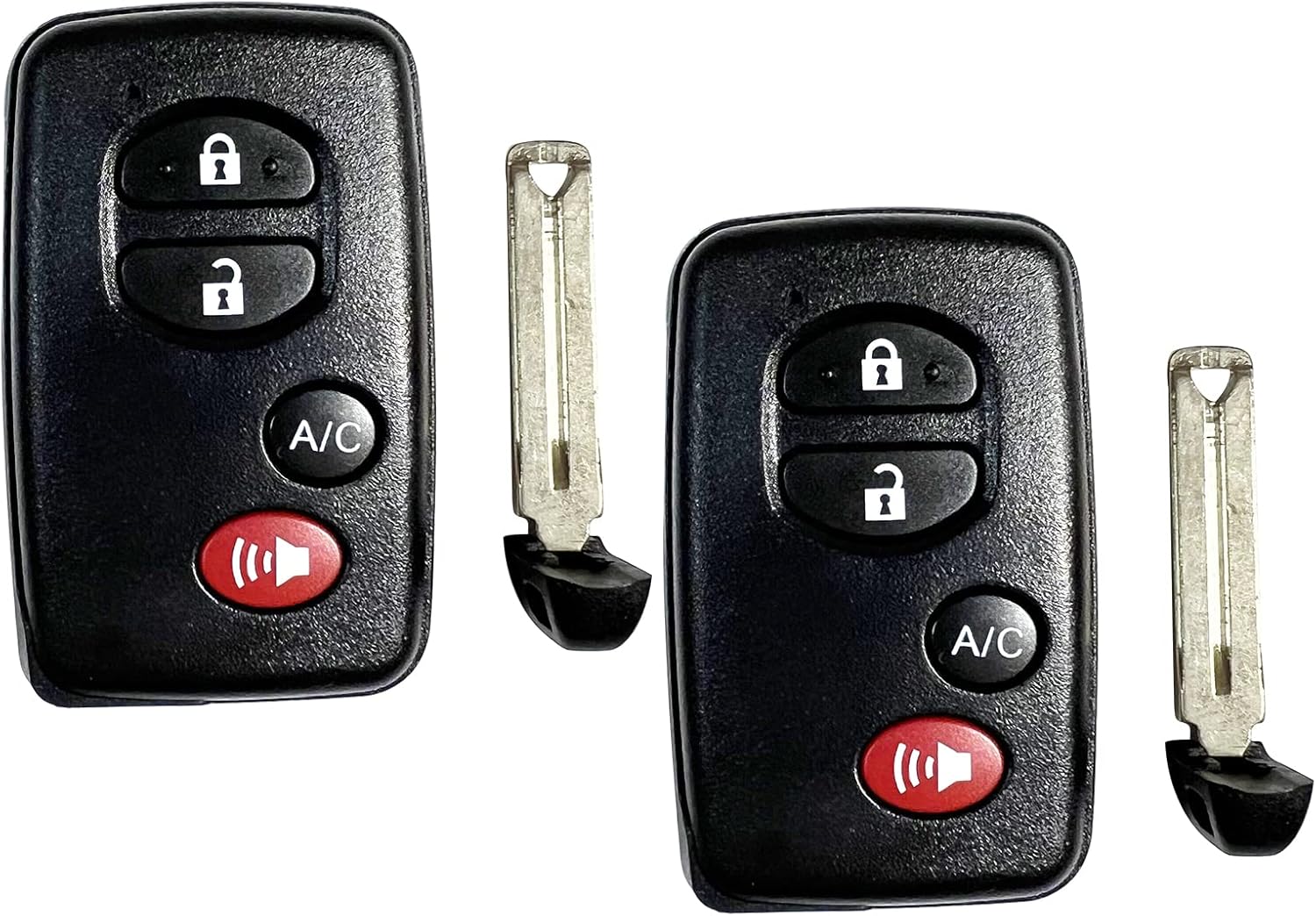 Keyless Entry Remote Key Fob Replacement for 2010, 2011, 2012, 2013, 2014, 2015 Toyota Prius / Plug-in HYQ14ACX 271451-5290 by NorthAmerica Remote (Single)