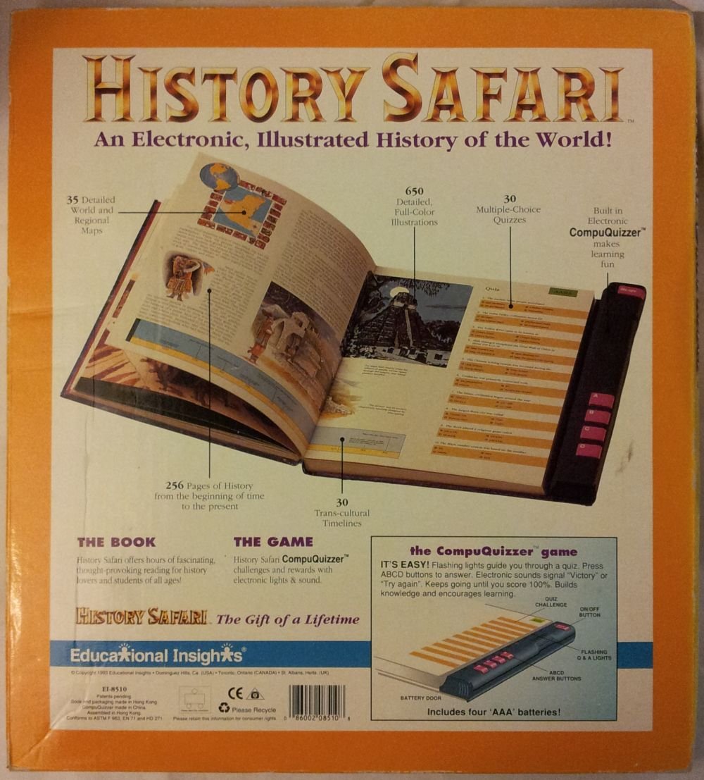 History Safari Talking Quiz by Educational Insights