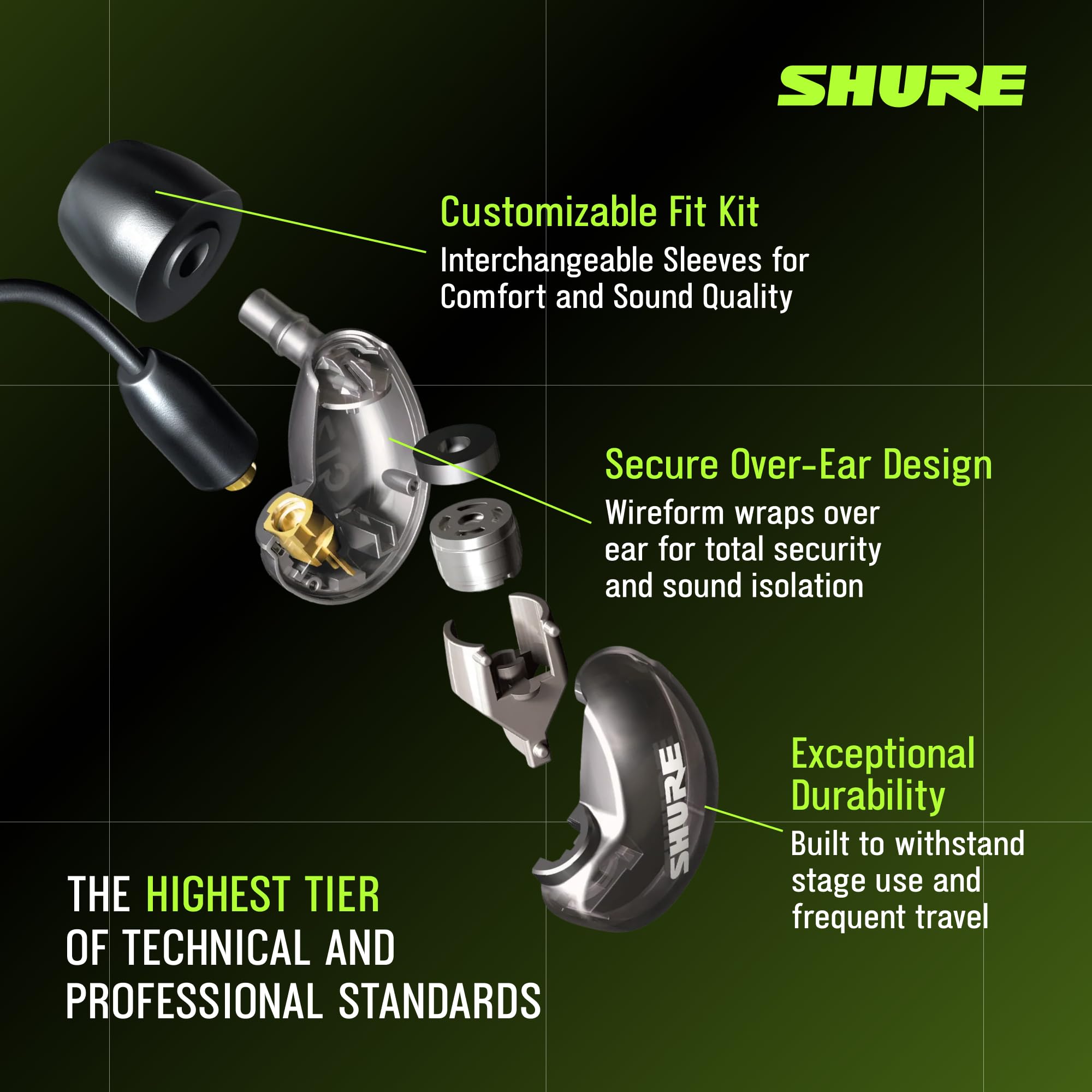 SHURE SE215 カナル型イヤホン