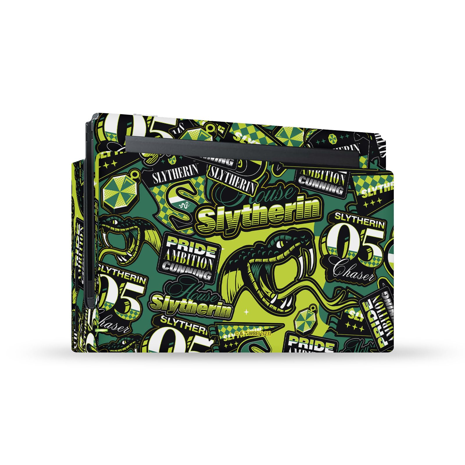 Skin Nintendo Switch Serpentard Head Case Designs autocollant vinyle - 7
