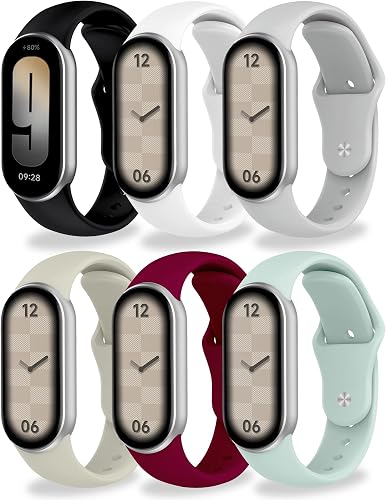 MONUARY Correas para Xiaomi Smart Band 10/9/8, 3-12 Piezas
