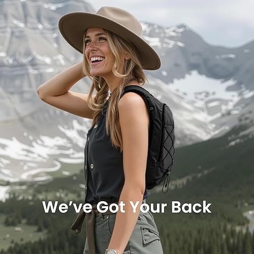 Miniatura 5 de Mochila de hidratación de 12L para mujeres y hombres, chaleco ligero para correr con bolsa de agua de 2 litros, paquete de agua para senderismo,